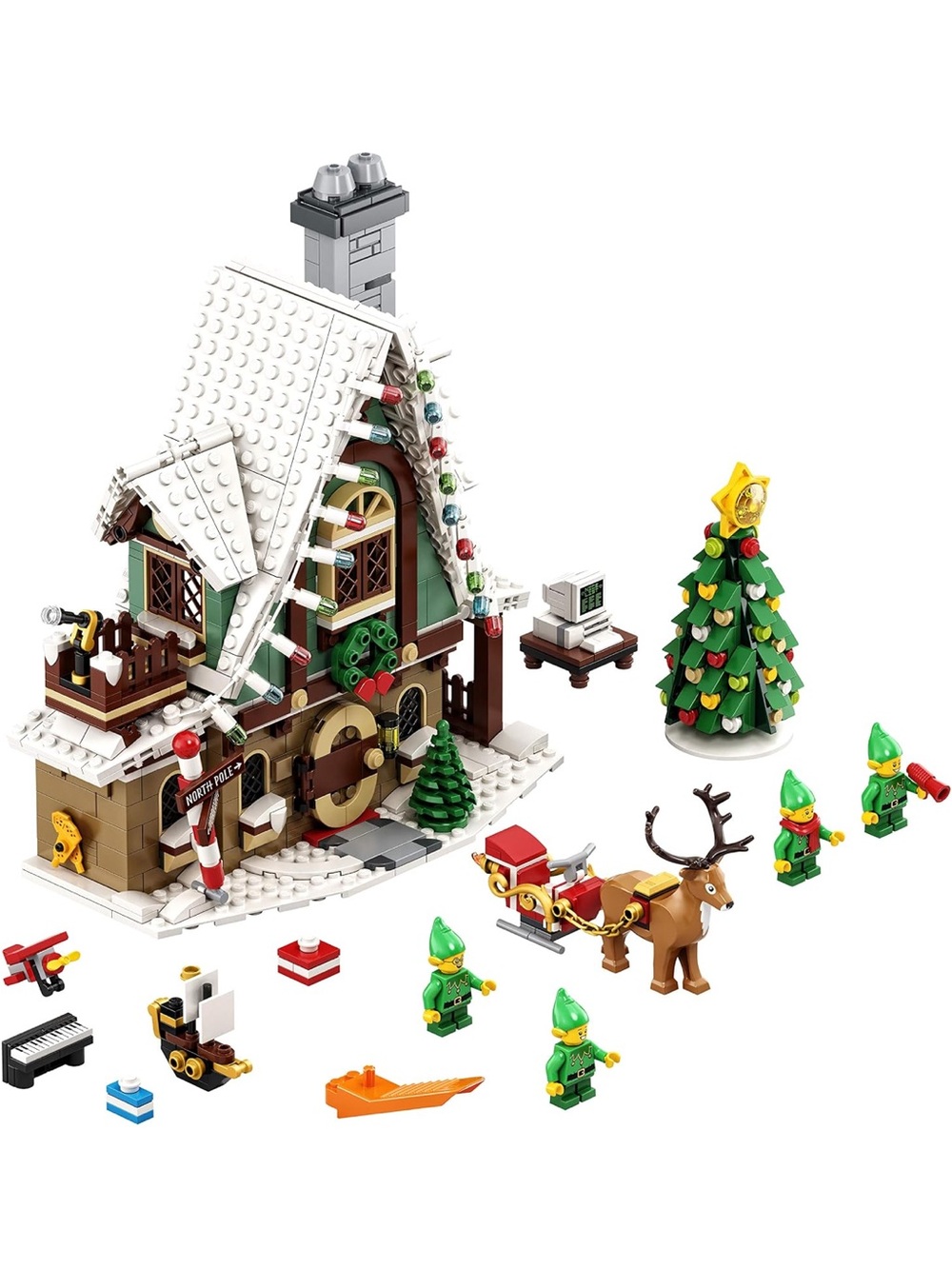 LEGO Elf Club House Holiday Set - Picture 3 of 6